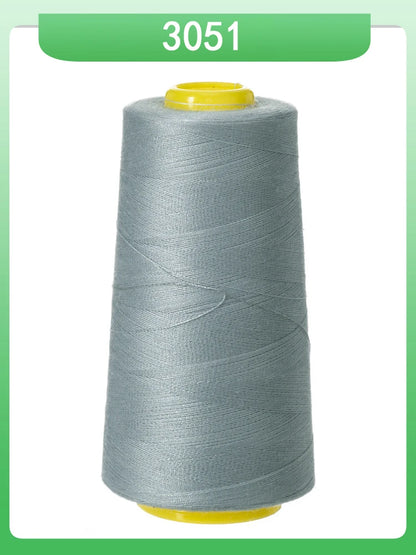 Fil à coudre ultra-fin 602-fil en polyester semblable à la soie à grande vitesse 60s/2 5000m, pour machine à broder et travaux d'aiguille délicats