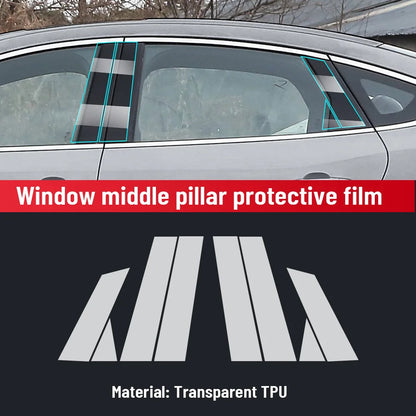 Film Transparent en TPU pour Console centrale de voiture BYD QIN PLUS 2024 2025, panneau multimédia de Navigation, protection anti-rayures, Film intérieur
