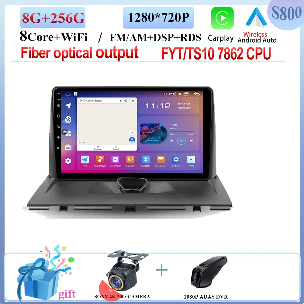 Pour Peugeot Expert 2 G9 2007 - 2017 autoradio lecteur vidéo multimédia GPS Navigation 5G wifi Android auto haute performance 2din