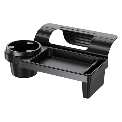 Boîte d'évaluation de voiture multifonctionnelle avec porte-gobelet, porte latérale, fenêtre, fente pour téléphone, confrontStorage T1 pour véhicule