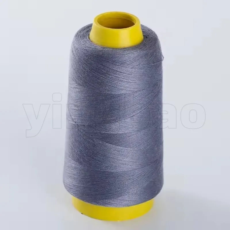 Fil à coudre en Polyester solide et Durable, 1300 Yards/rouleau, Machine à coudre professionnelle, broderie, outils de couture à domicile