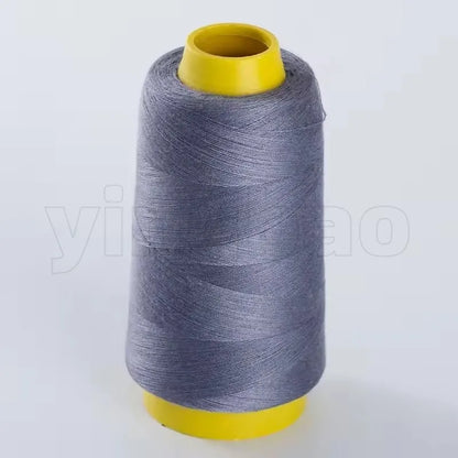 Fil à coudre en Polyester solide et Durable, 1300 Yards/rouleau, Machine à coudre professionnelle, broderie, outils de couture à domicile