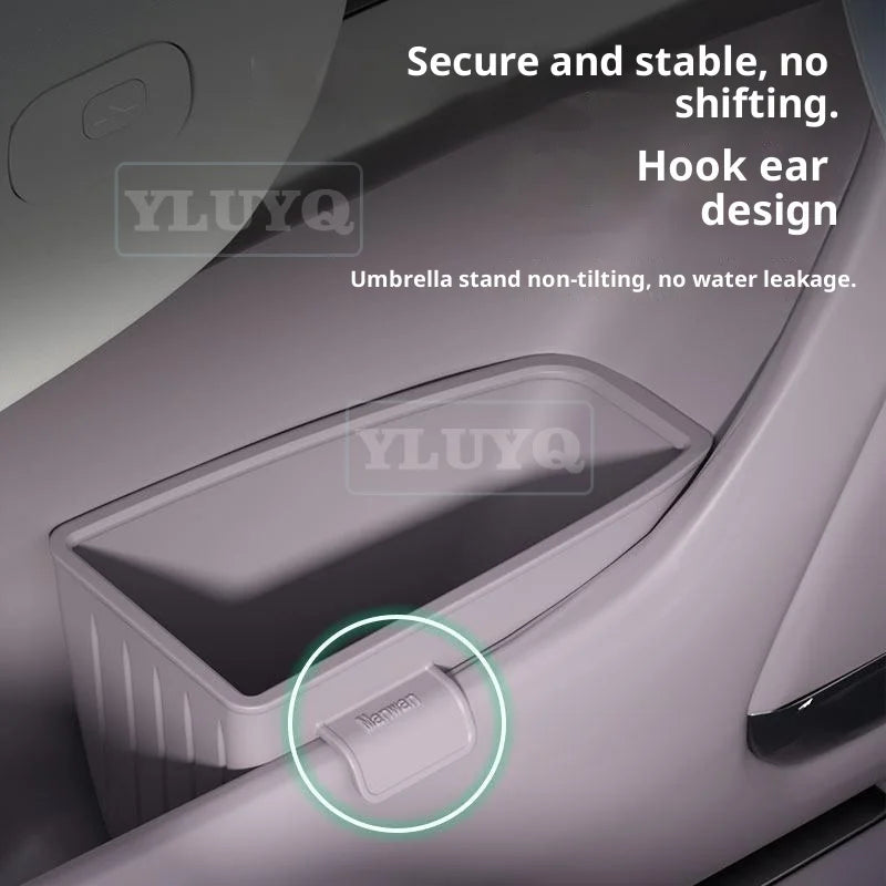 ZEEKR 7X poubelle de voiture, boîte de rangement de parapluie de porte de voiture, boîte de rangement étanche en Silicone, pièces de Modification d'accessoires de voiture