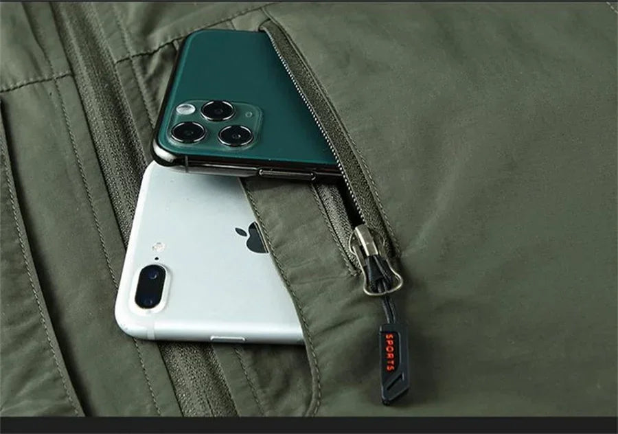 Veste sans manches pour hommes, gilet d'été pour Cargo, escalade, chasse, photographe en plein air, pêche, Camping, vêtements de travail, 2024