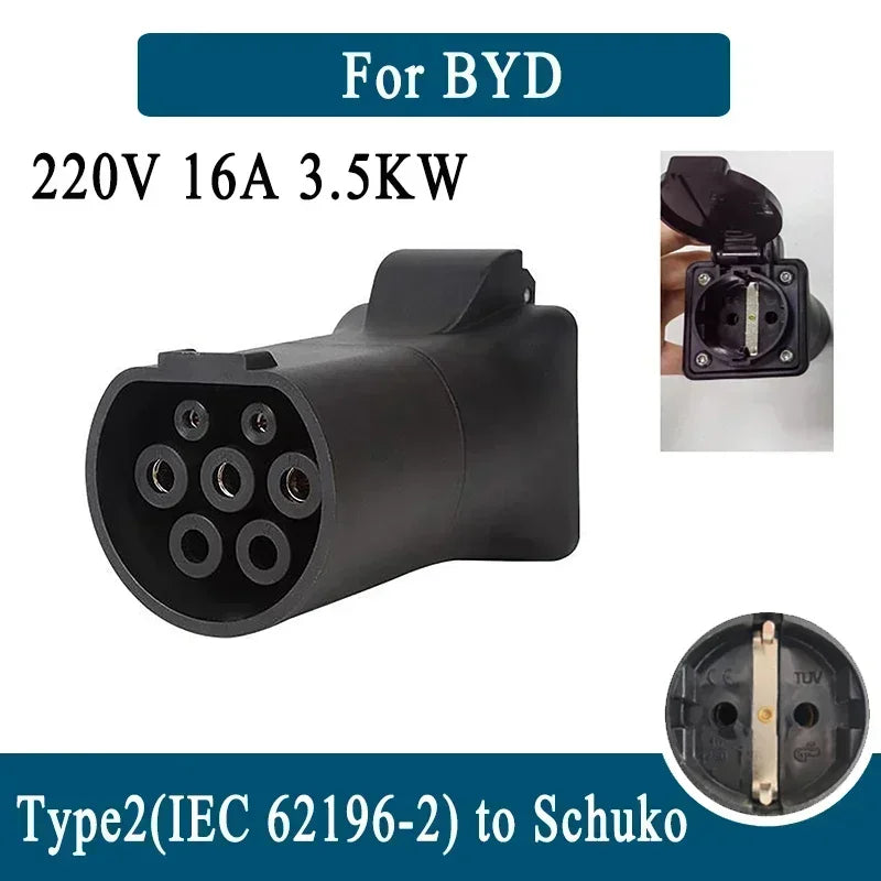 Adaptateur de câble EV de décharge de voiture pour MG BYD KIA Hyundai Smart, connecteur femelle ZEEKR, Vope2 V2L, besoin de supports de voiture V2L, #1