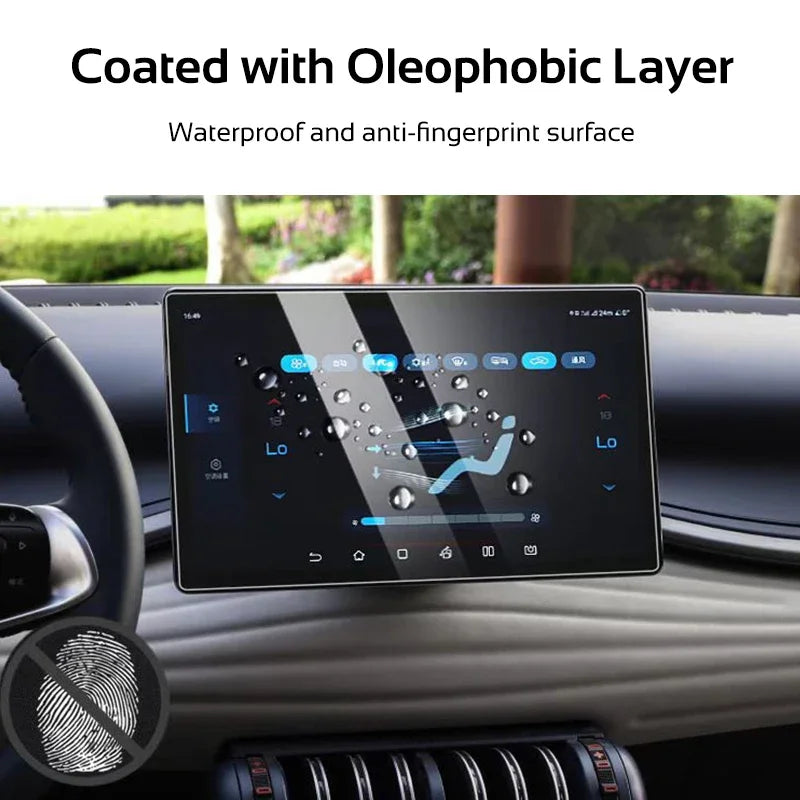 Protecteur d'écran pour BYD Atto 3 Yuan Plus 2022 – 20225, Film en verre trempé, housse de protection pour instruments de Navigation, accessoires de voiture