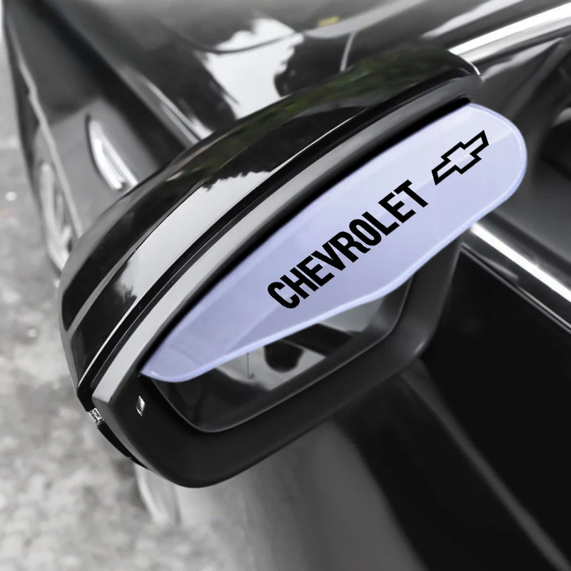 Bouclier de pluie pour rétroviseur de voiture, 2 pièces, pour Chevrolet Trax Cruze Malibu Camaro Cavalier Equinox Orlando, accessoires