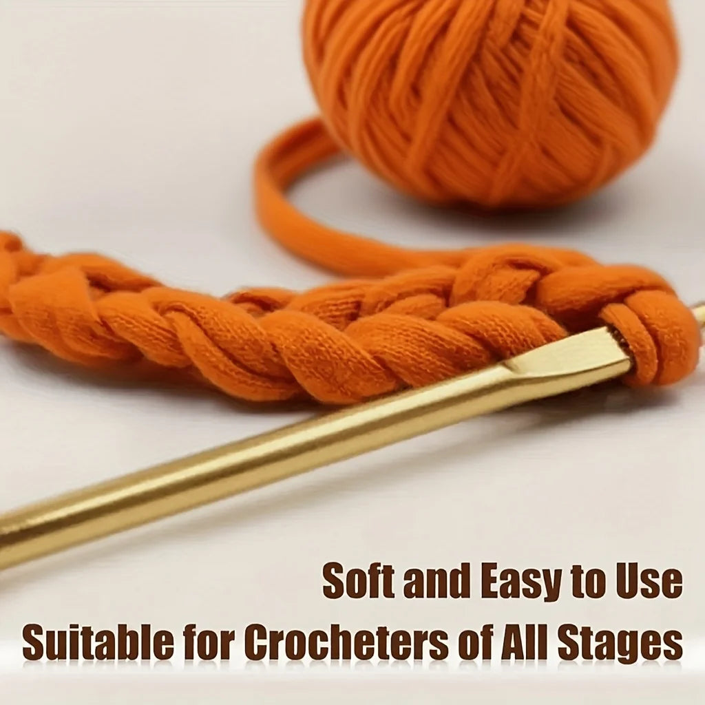 Fil à tricoter élastique de qualité supérieure 200g - Couleurs vibrantes pour sacs au crochet, paniers, tapis, cadeau de la Saint-Valentin |   Expédition 24h/24