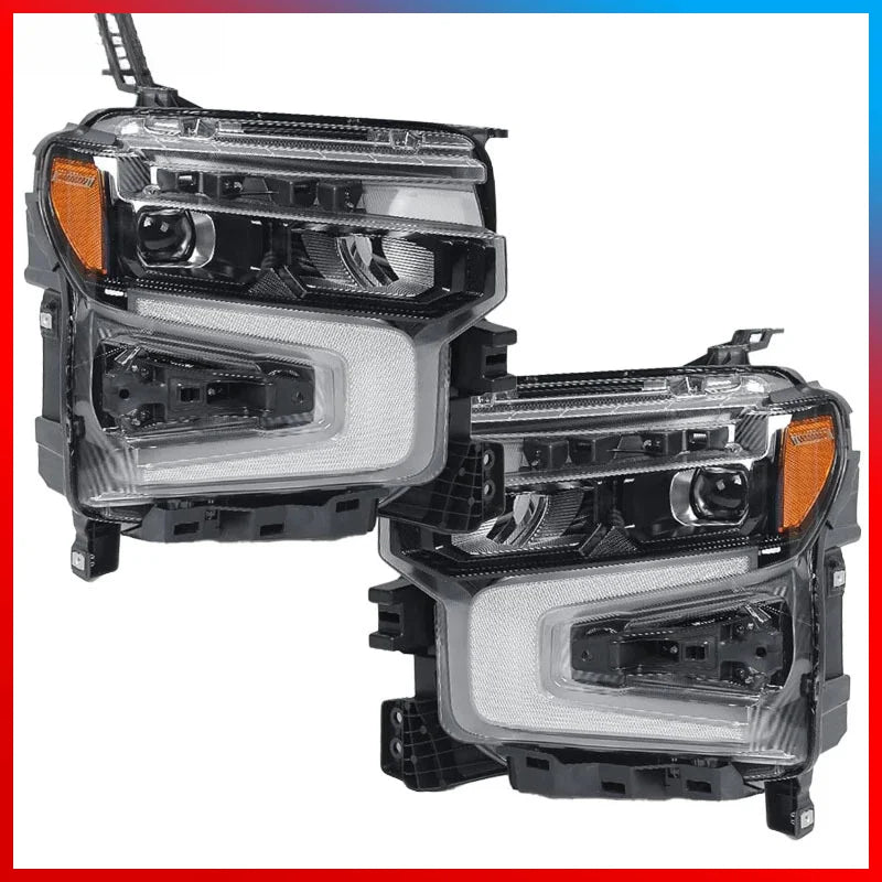 Phare Chevrolet Solod 1500 Applicable 87828575 85594431, faible Configuration, noir, année 2022-2023