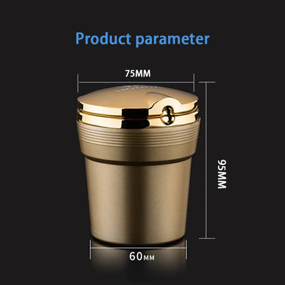 Cendrier de voiture avec lumière LED, porte-gobelet Portable sans fumée pour Xpeng Xiaopeng G6 G9 P7 P7I G3 G3i P5, accessoires d'intérieur automobile