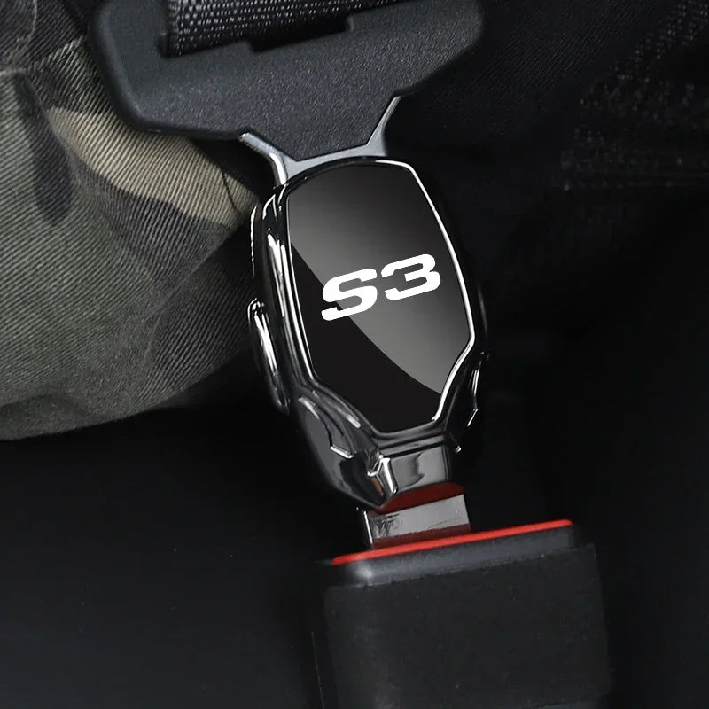 Mousqueton de casier de ceinture de sécurité de voiture, extension de ceinture d'assurance, boucle d'insertion pour AUDI S3