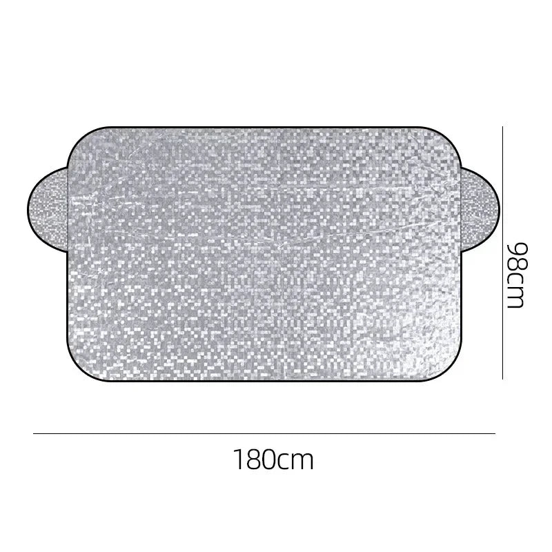 Couverture universelle de pare-brise avant de voiture, couverture de pare-soleil d'automobile, protection contre le gel de glace d'hiver, couverture extérieure Amagi