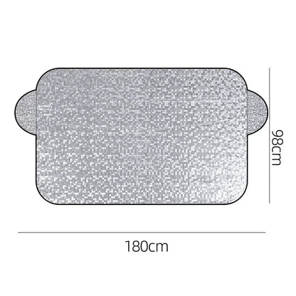 Couverture universelle de pare-brise avant de voiture, couverture de pare-soleil d'automobile, protection contre le gel de glace d'hiver, couverture extérieure Amagi