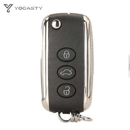 YOCASTY pliant rabat clé à distance de voiture coque housse pour Bentley Mulsanne Continental Hurtling GT volant Spur KR55WK45032