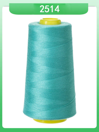 Fil à coudre ultra-fin 602-fil en polyester semblable à la soie à grande vitesse 60s/2 5000m, pour machine à broder et travaux d'aiguille délicats