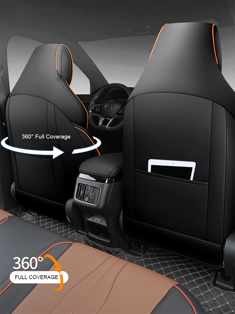 Housse de siège de voiture personnalisée spécifique pour BYD Song Plus 2020-2025, BYD SEAL U DMI, BYD Sealion 6 – Couverture complète des sièges avant et arrière