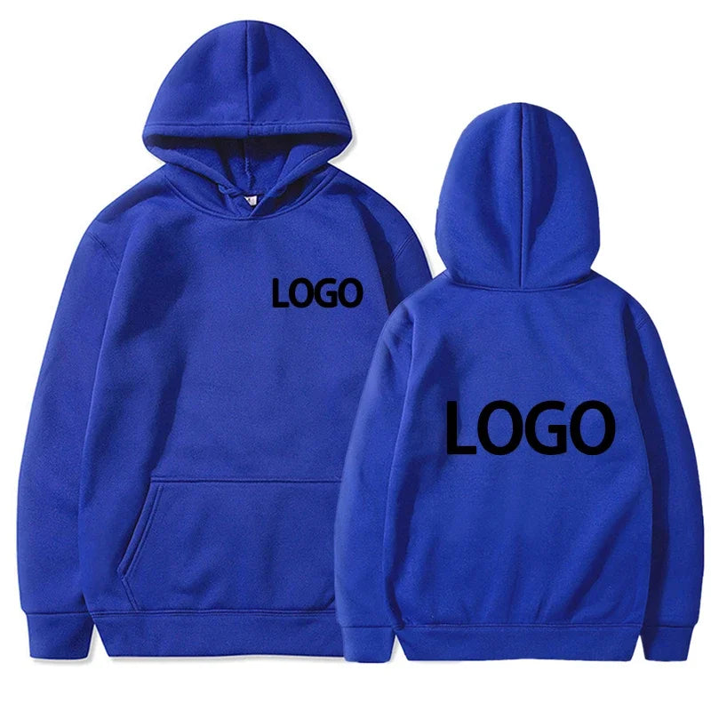 Sweats à capuche pour hommes et femmes, impression personnalisée, vêtements décontractés amples, pull à capuche à manches longues à la mode, 2025