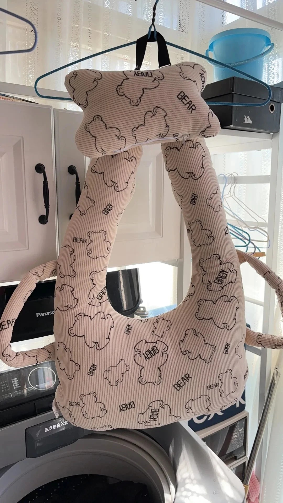 Ceinture de sécurité de voiture pour enfants, dispositif de couchage de voiture haut de gamme, oreiller de siège arrière pour les promenades longue distance, oreiller fixe pour bébé