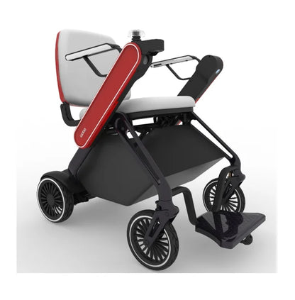 2025 nouveau fauteuil roulant électrique pliant entièrement automatique léger personnes âgées mobilité Scooter fauteuil roulant électrique