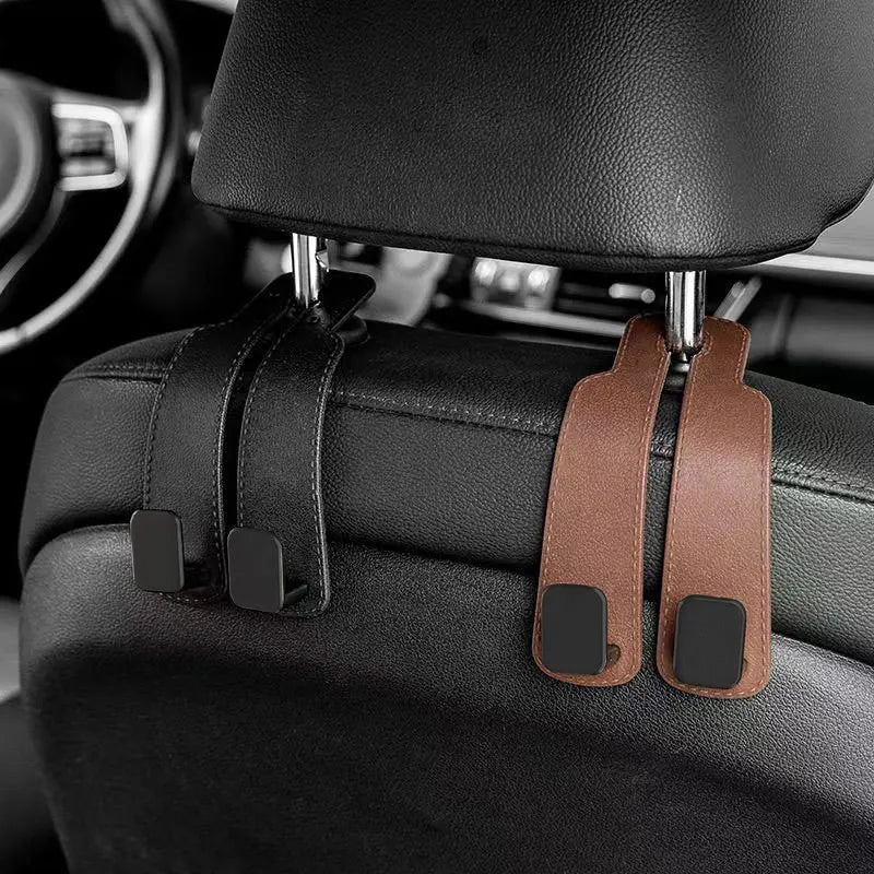 Crochets pour appui-tête de voiture, cintre pour sacs, organisateur de dossier de siège, Clips de fixation automatique, crochets de voiture St