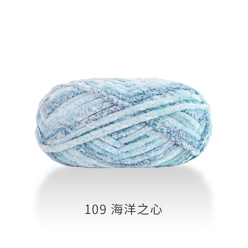 Fil à tricoter 100g, fil de glace douce, fil de coton tricoté à la main pour écharpe, Crochet de bricolage tricoté à la main