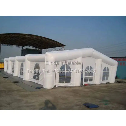 Tente d'église gonflable, tente de mariage, maisonnette gonflable pour fête ou événement de mariage