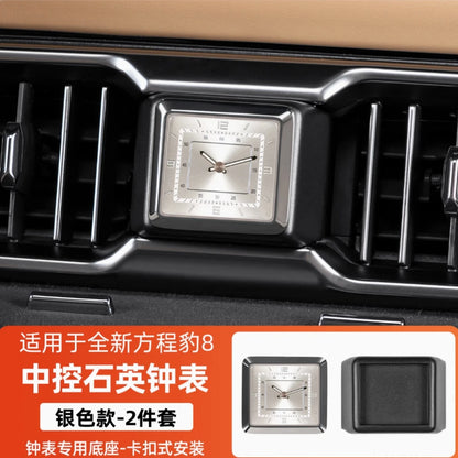 Horloge à Quartz à commande centrale ABS, accessoires modifiés pour BYD Equation Leopard 8 2025