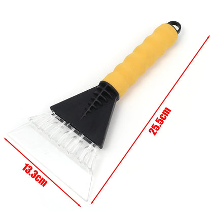 Grattoir à glace/dissolvant de neige de voiture, brise-glace et outil de brosse pour le nettoyage des vitres automobiles d'hiver