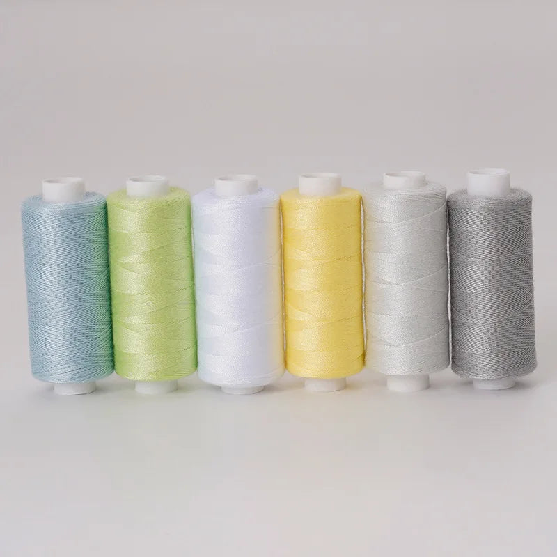 Nouvelles fils à coudre 42 couleurs fils de Polyester pour la couture à la main ou à la Machine couture à la main Machine à broder Quilting et artisanat