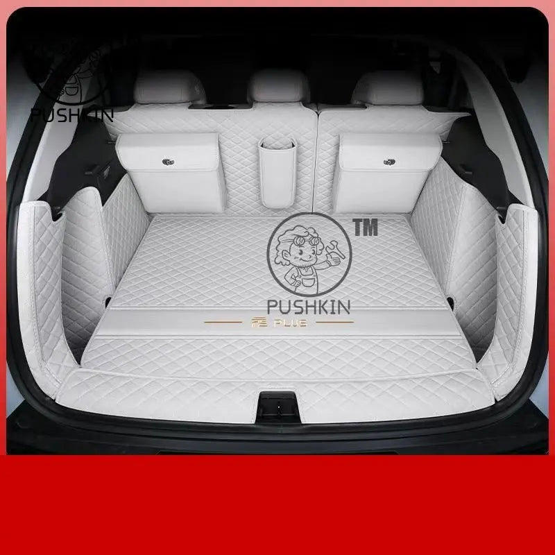 Tapis de coffre de voiture pour BYD Atto 3 Yuan Plus EV 2024 2025 2026, sacs de rangement de protection de coffre, doublure de chargement, accessoires d'intérieur de voiture
