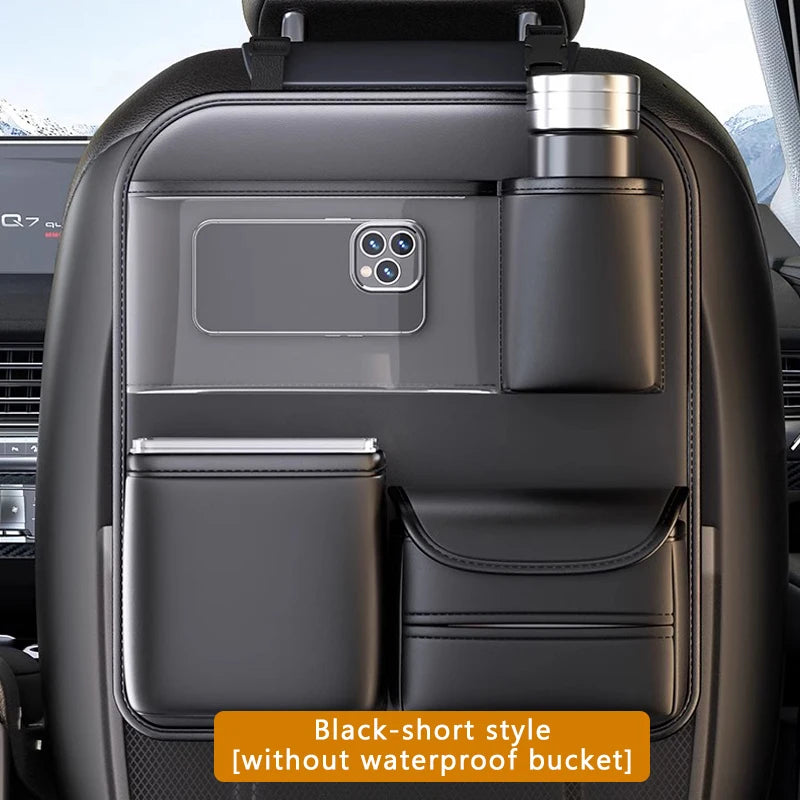 SEAMETAL – sac de rangement pour dossier de siège de voiture, grande capacité, organisateur de siège arrière multi-poches, Table à manger pliable, plateau de tablette, sac suspendu