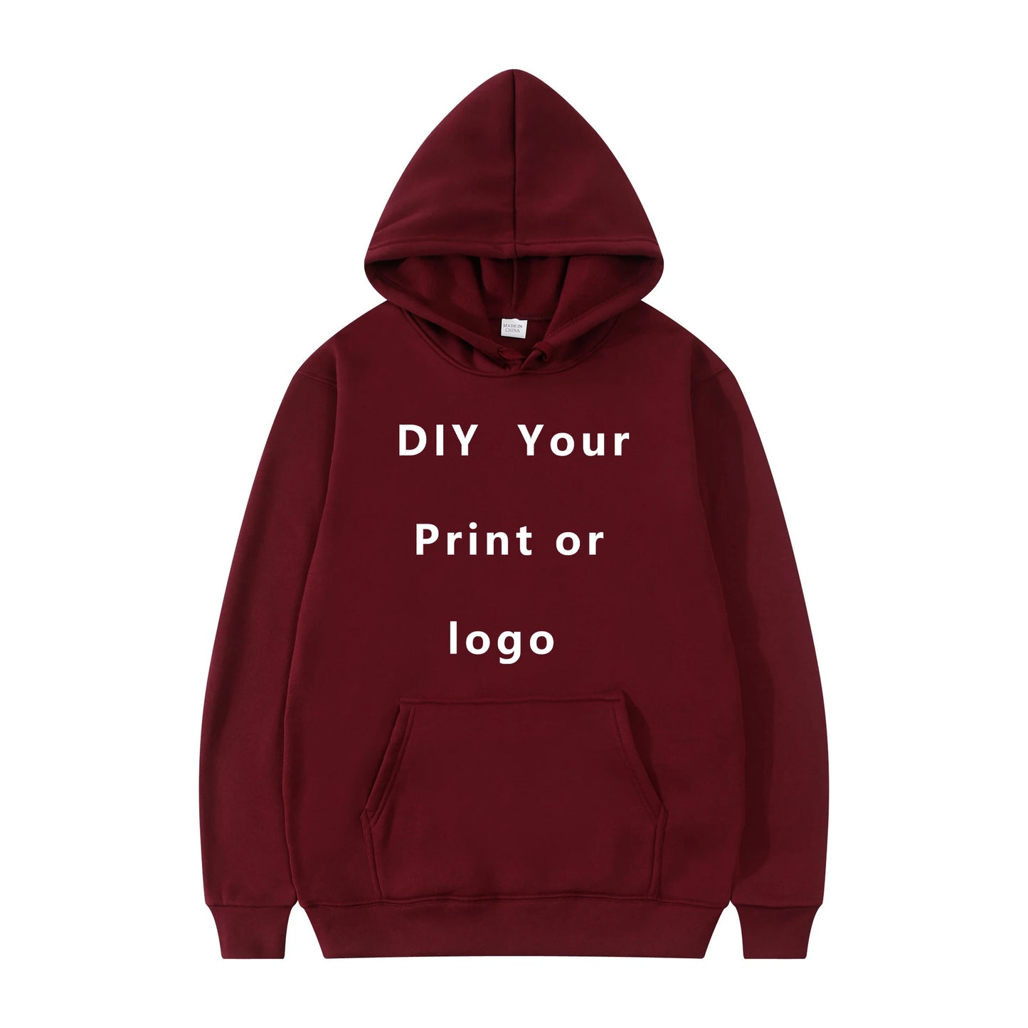 Votre propre Design marque Logo/image personnalisée partout hommes femmes sweat à capuche bricolage sweat à capuche décontracté à la mode nouveau