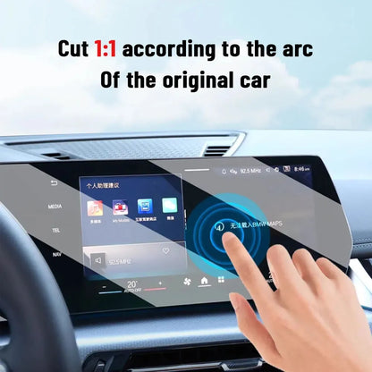 Film de protection Transparent pour Console centrale intérieure de voiture BYD YANGWANG U8 2023 2024, Film de réparation anti-rayures, accessoires