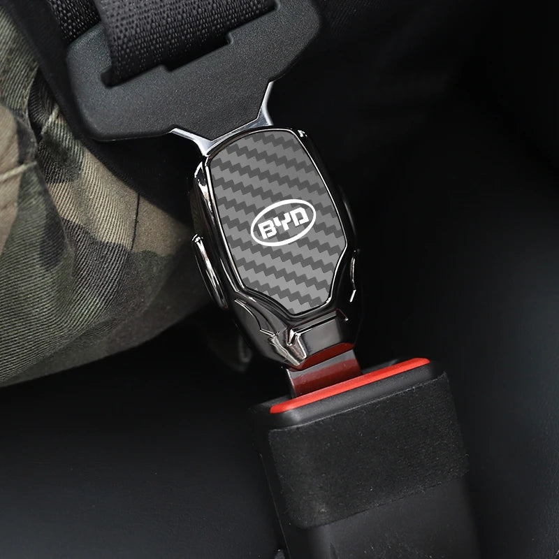 Extenseur d'accessoires de ceinture de sécurité de voiture, bijoux en métal, BYD Atto 3, axie 3, Tang F3, E6, Dmi Yuan plus, Song plus