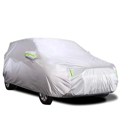 S-XXL couverture de voiture berline couvertures complètes avec bande réfléchissante Protection solaire anti-poussière et étanche UV résistant aux rayures universel