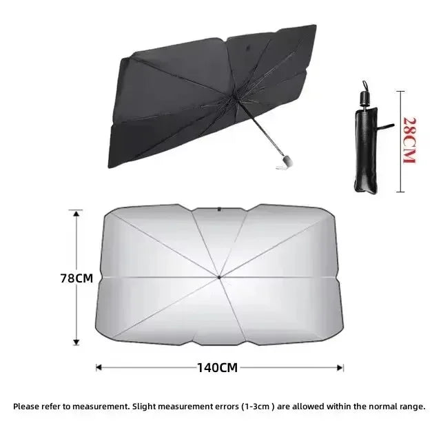 Nouveau parasol de voiture parasol de voiture parasol rétractable pare-brise avant isolé parasol isolé UV