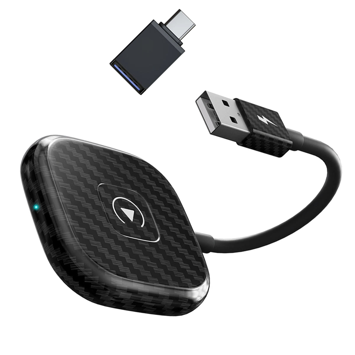 Adaptateur sans fil CarPlay, adaptateur filaire vers sans fil, compatible avec CarPlay, dongle Plug and Play, Wi-Fi 5GHz