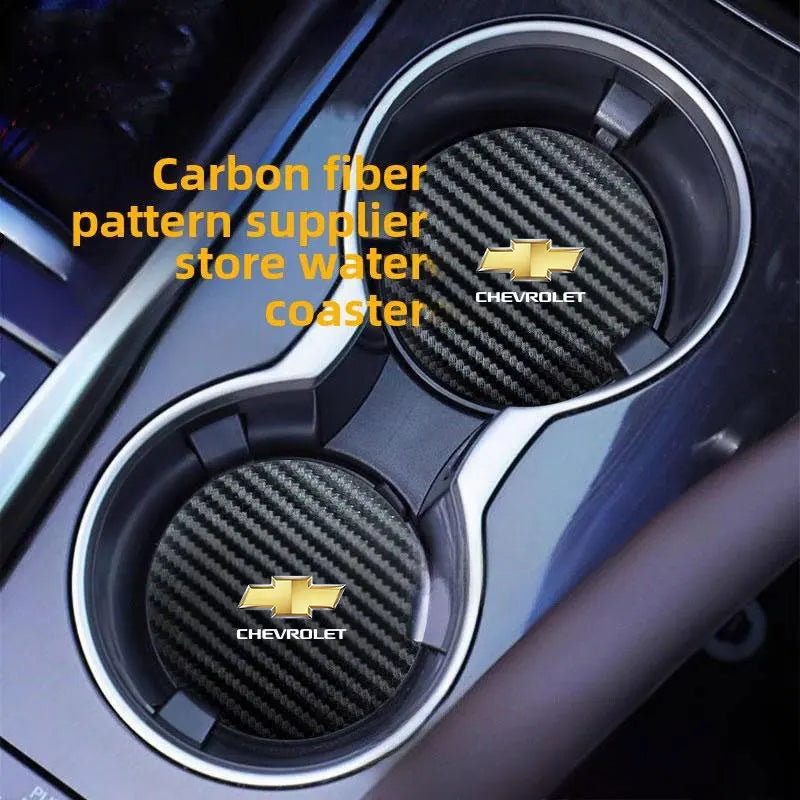 Sous-verre antidérapant pour porte-gobelet de voiture, pour Chevrolet Cruze Impala Malibu Silverado Cobalt Impala Onix pioneer Trax