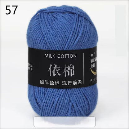 Nouveau 10 pièces série rose fil lait coton fil combinaison Crochet tricot fil ensemble pour bricolage à la main artisanat pull écharpe tricot