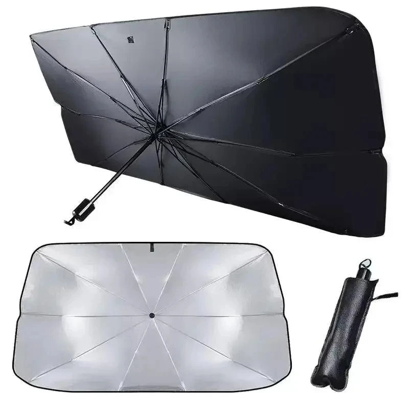 Pare-soleil de voiture, pare-brise avant pliable, Protection d'été, isolation thermique, accessoires de voiture