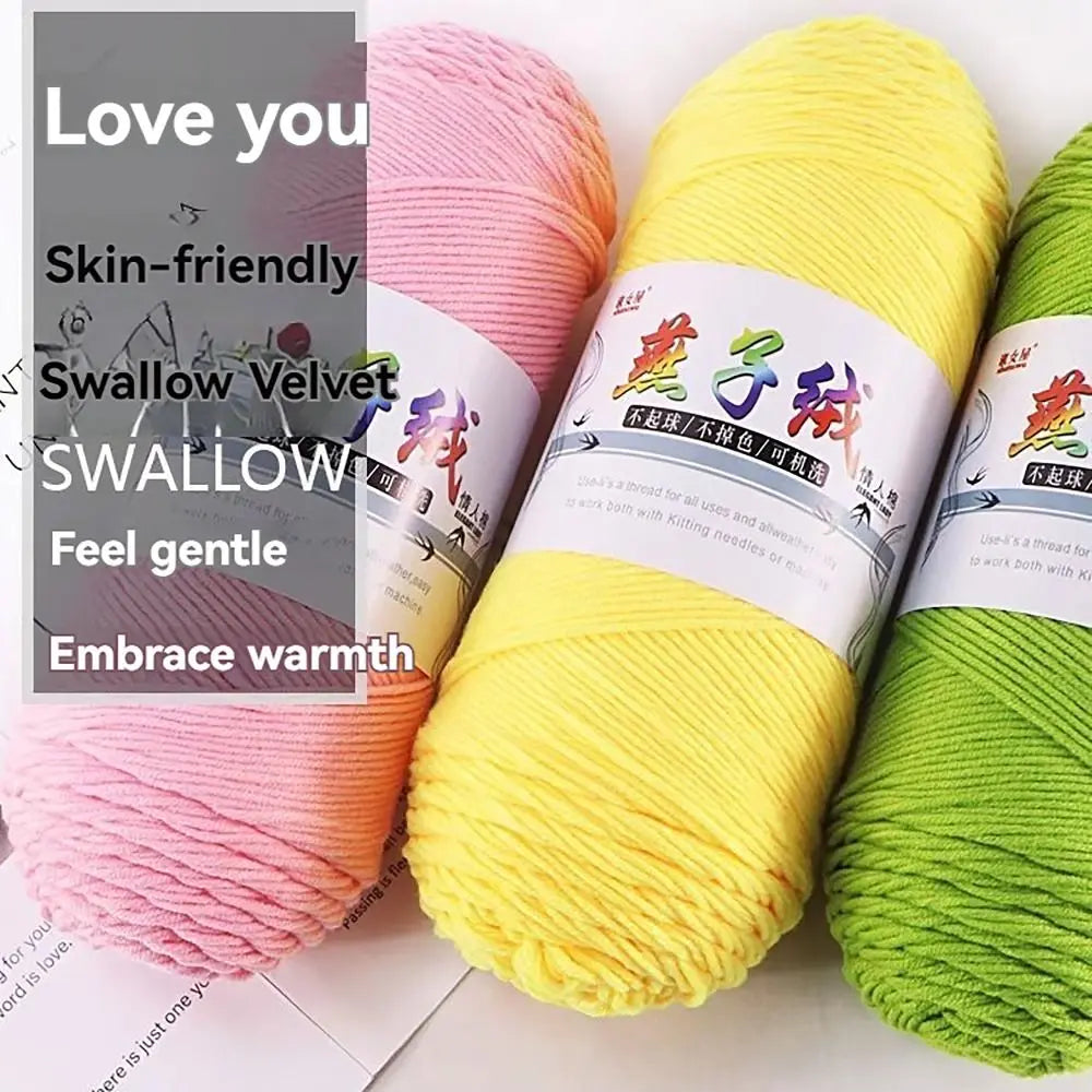 Fil de Laine Ogo Tissé à la Main pour Chandails, Écharpes, Crochet, Beurre, Lait, Fait à la Main, Grill, 200g par Pièce