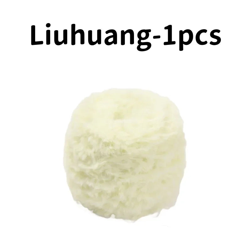 Fil de fourrure Super doux, 1 œuf de 100 grammes, fil de fausse fourrure épais et moelleux pour cils, accessoires et couvertures pour écharpe tricotée au Crochet