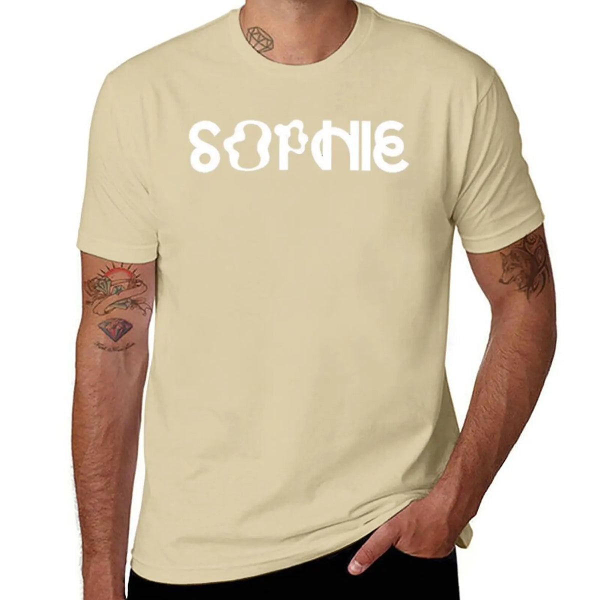 SOPHIE msmsmsm-تي شيرت برقبة دائرية للرجال، ملابس هيب هوب للأولاد، منسوجات قطنية، جديد