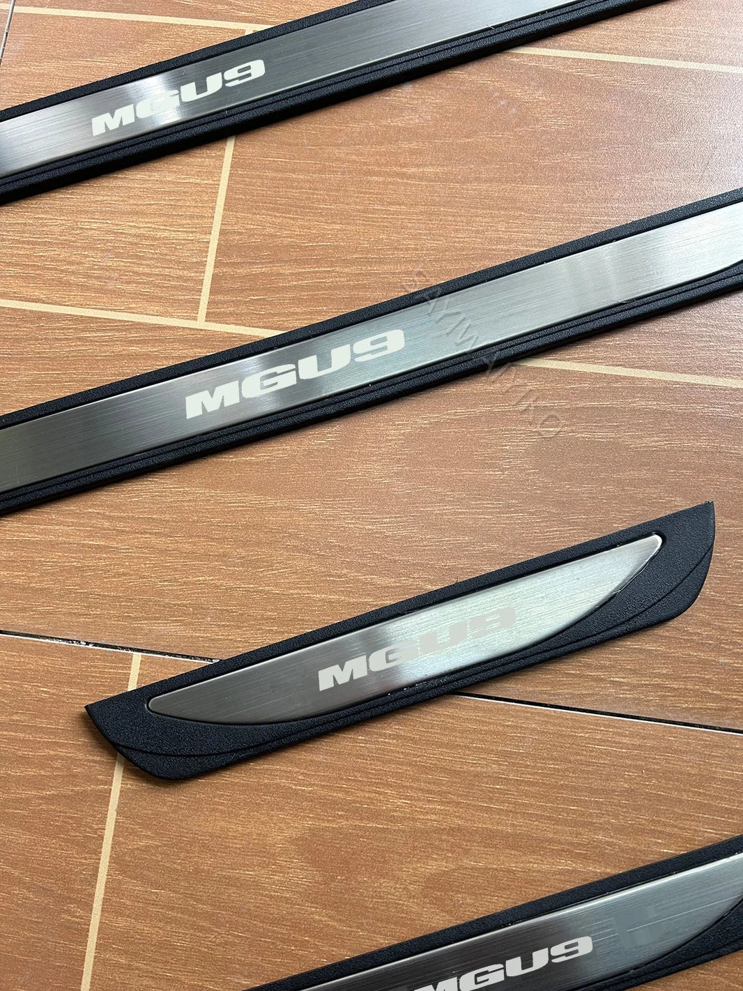 Pour SAIC MGU9 2025 2026 U9 Pick-up, plaque de protection de seuil de porte, garniture de seuil de porte, pédale de bienvenue, protection de seuil, accessoires de voiture