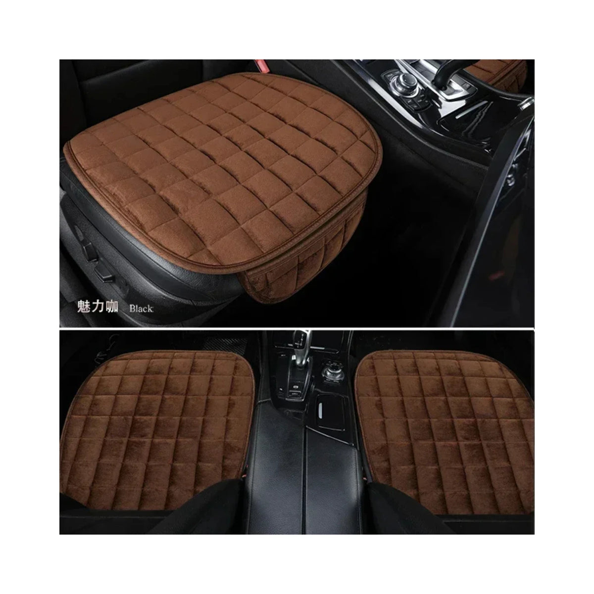 Housse de siège de voiture, coussin chaud d'hiver, antidérapant, universel, pour chaise avant, coussin respirant pour véhicule, protection automobile
