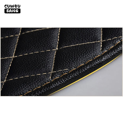 CUWEUSANG tapis de sol de voiture personnalisé pour BYD Atto 3 joint de dauphin F0 F3 F6 E6 G3 G6 S6 chanson Qin Auto tapis pied Coche accessoire