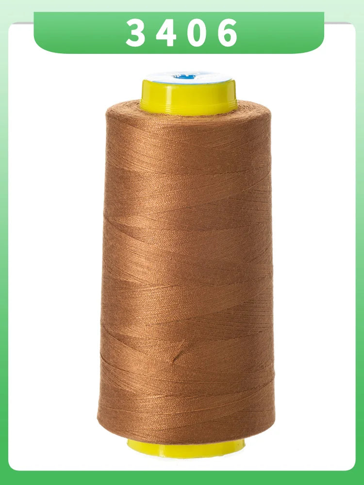 Fil à coudre ultra-fin 602-fil en polyester semblable à la soie à grande vitesse 60s/2 5000m, pour machine à broder et travaux d'aiguille délicats