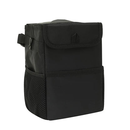 Poubelle de voiture étanche, poubelle étanche avec couvercle, poches de rangement, poubelle de véhicule polyvalente pour SUV
