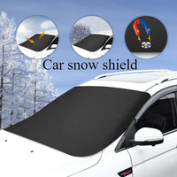Bouclier de neige magnétique pour voiture, protection solaire épaisse contre le gel et la protection solaire pour voiture