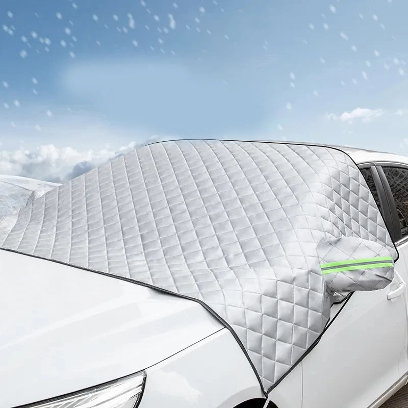 Couverture de neige pour pare-brise de voiture, bloc d'ombrage, Protection contre le gel, Protection solaire, Anti-glace, couverture de pare-brise avant, hiver